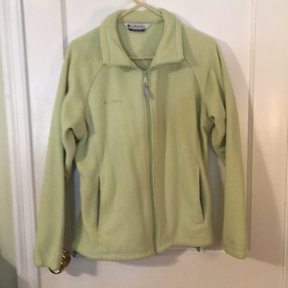Columbia Green Fleece Jacket